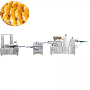 China Automatic stuffed crispy bread flaky pastry production line on sale