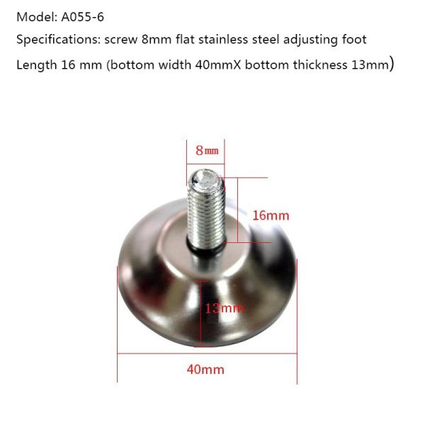 Office Furniture Adjustable Table Legs Foot Pad Non Slip Heightening Support Foot