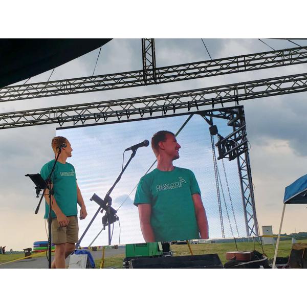 SMD2020 Rental LED Display / Indoor P3.91 Stage LED Display Screen 250X250mm