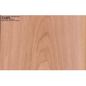 Cheap American Cherry Engineered Wood Veneer , Sliced Cut Artificial Veneer wholesale