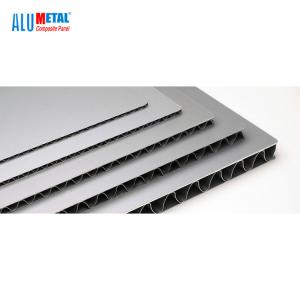 China 3mm Aluminium Corrugated Roofing Sheets Wall Panels Gloss Mould Proof on sale