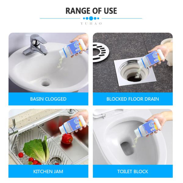 Caterers Deodorizer Magic Pipe Cleaner Powder 268g/Bottle