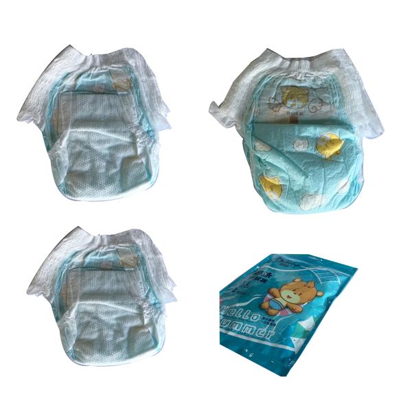 Dry Surface 22 32Lbs Disposable Swim Diapers Size 1 Anti Leak Absorption