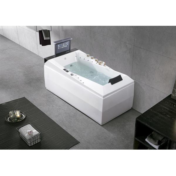 Drainer Bathroom Jacuzzi Tub 1950x1300x780mm Freestanding Hot Tub