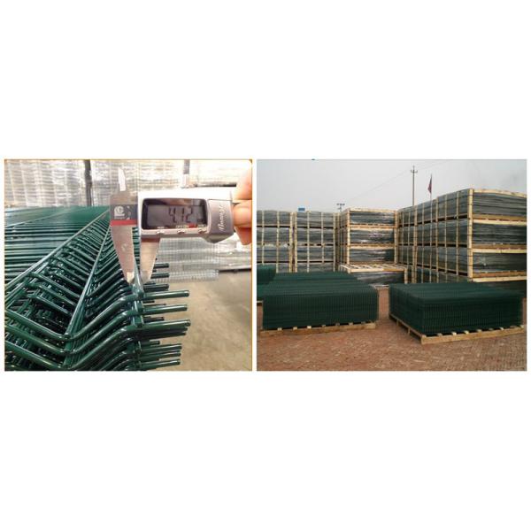 3D Wire mesh fence panel / 4 gauge hot dip galvanized wire mesh