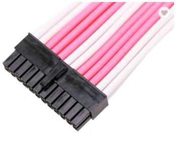 Excellent Quality PSU cable 24Pin Male to female Computer Power Extension Cable