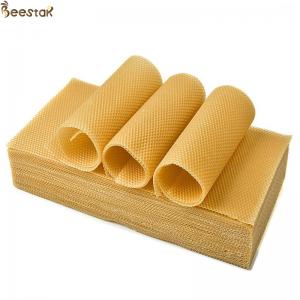 Cheap C 100 natural beeswax Honeycomb Frame Beeswax Foundation Sheet wholesale