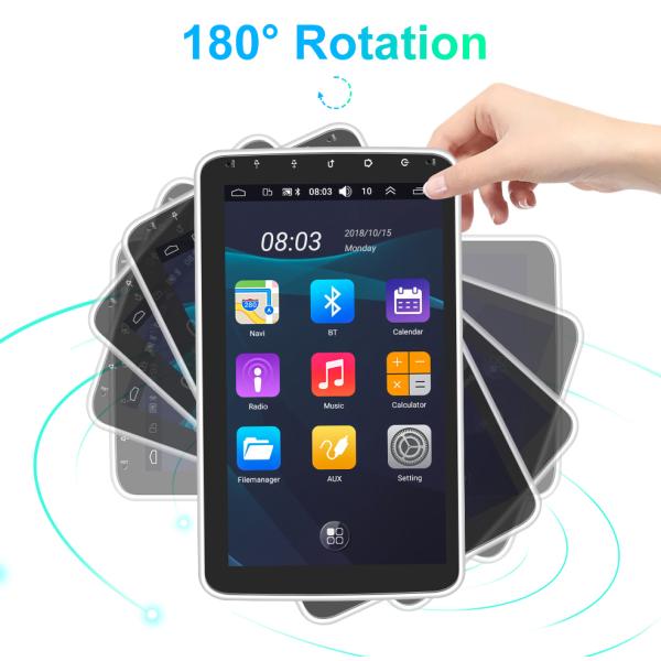 Multi Language Compatible 10.1 Inch Universal Android Multimedia Player Car DVD Player