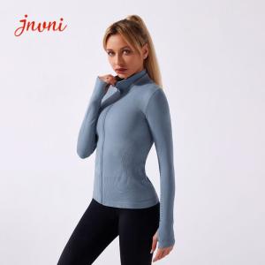 Cheap Front Zipper Women Yoga Jacket wholesale