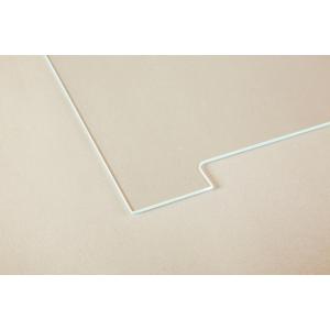 Irregular Silkscreen CNC Physically Tempered Flat Edge Glass