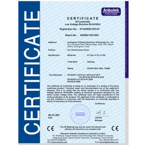 Guangzhou Huikang ( Fitkang ) Electronic Technology Co., Ltd Certifications