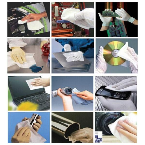 230gsm 4x4 Inches ESD Anti Static Cleanroom Wipes
