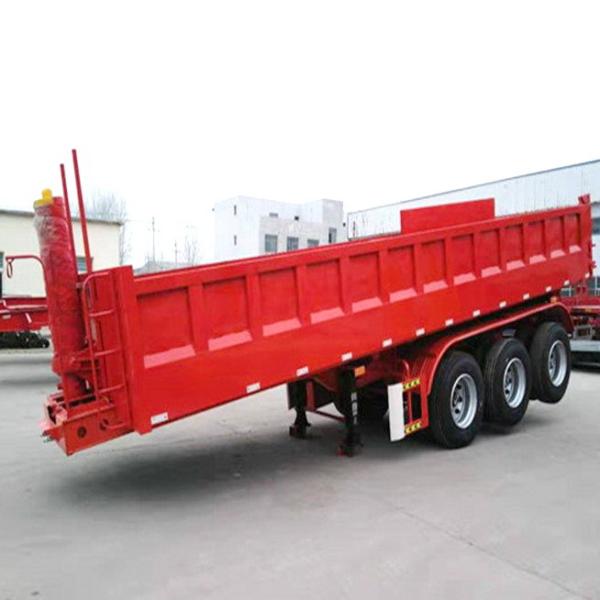 Self-unloading Semi Trailer Dump Truck Large Truck Trailer Semi Trailer for Africa
