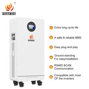 Short Circuit Protection 10.36kwh 51.2v 300ah Lifepo4 Battery for Home Energy