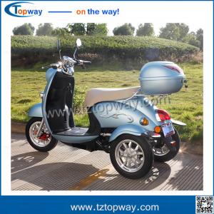 China MOTOR closed cabin adult electric tricycle 3 wheel motorcycle /mobility scooter on sale