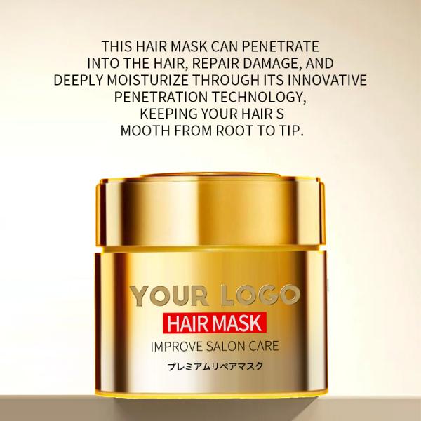 Luxurious Strengthens Hair, Deeply Nourishes Hair-Mask