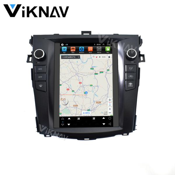 10.4 inch Touch Screen Head Unit For 2008-2012 Toyota Corolla Multimedia Player Android GPS Navigation Wireless Carplay