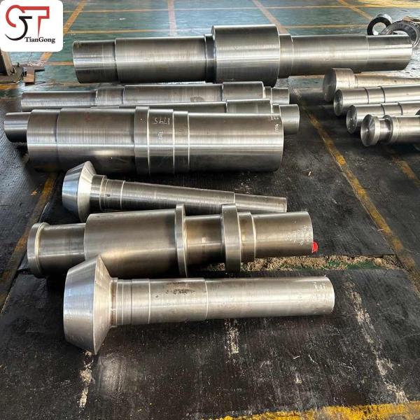 Large Alloy Steel Open Die Forgings Turbine Shaft Alloy Steel Forgings