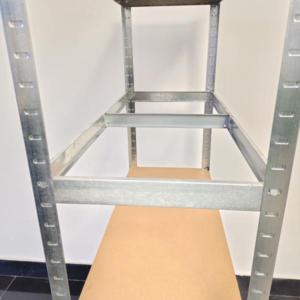 5 Layers Heavy Duty Showroom Shelves Warehouse Sample Display Iron Frame Galvanized