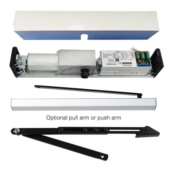 Automatic Electric Swing Door Opener Powder coating 250-450mm/S speed 50W Power