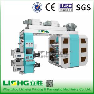 6 Colour Plastic Film Paper Flexographic/Flexo Printing Machinery