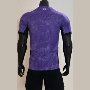 Wear Durable 100% Polyester Jersey Purple Polyester Shirt