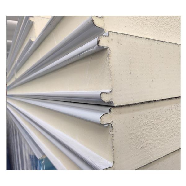 Polyurethane PU Sandwich Panel Insulated Roof Panel For Cold Room Wall System Design