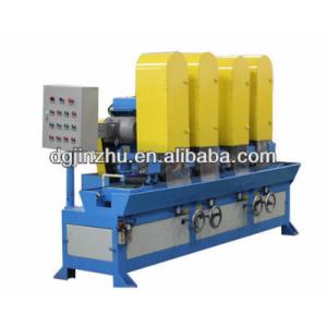 abrasive belt grinding machine for metal sheet No.4 hairline finishing