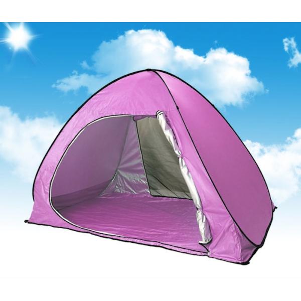165*200*130cm 2-Person Outdoor Camping Tent Blue Waterproof UV Resistant 190T Pop Up Shelter