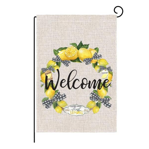 Double Sided Outdoor Flag Signs Satin Nylon Sublimation Printing Banner