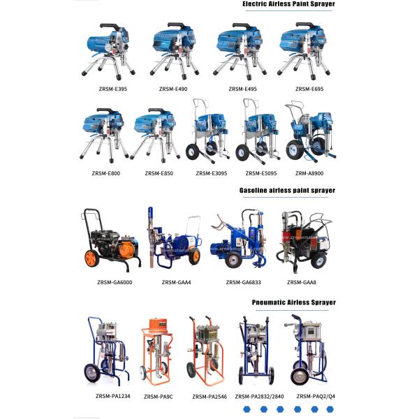 High Precision Industrial Airless Spray Machine For Rust Resistance