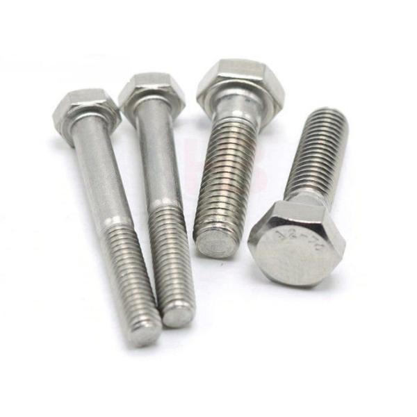 316 Stainless Steel Hex Head Screw Stainless Steel Hex Bolts DIN931 Hex Bolts