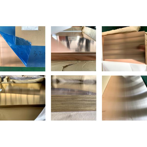 4x8 Cooper Metal Sheet C10100 C10200 C11000 4ft X 8ft