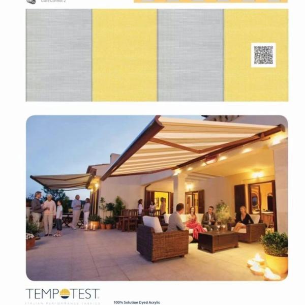 Outside WaterProof Full Cassette Awning Sunshade Outdoor Retractable Motorized Patio Cover