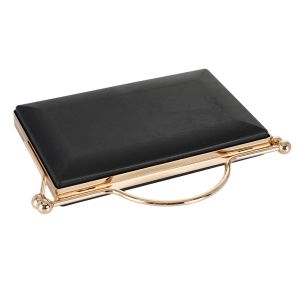 255g Double Closure Metal Clutch Frames With Handle