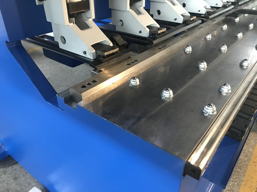 5m Length CNC Sheet Metal V Grooving Machine 1250/5000 With 5 Alloy Blades To Cut