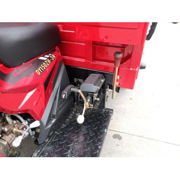 2021 Semi Cabin 300cc Motorized Cargo Tricycle with Front Hydraulic Spring Shock Absorber