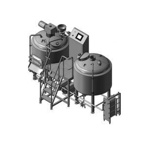 500L Brewing Equipment Stainless Steel Fermentation Tank Steam Jacket Brew