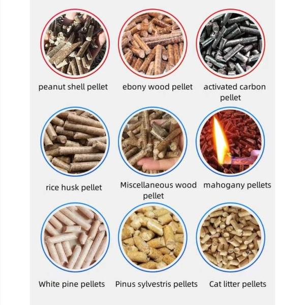 Compressed Wood Pellet Maker Small Rural Entrepreneurial Project Biomass Pellet Machine