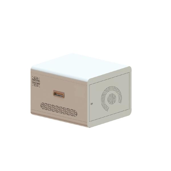 CE AC Charging DC Charging And USB Type-A Type-C Vault Storage IPad Charging Cart Mobile Charging Cabinet With Wheels