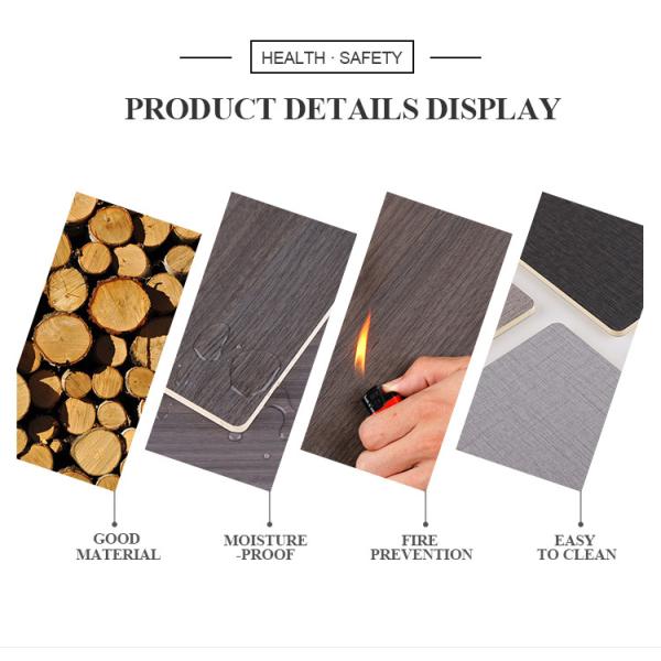 Luxury Decorative Eco-Friendly Waterproof Fabric Bamboo Fiber Wall Paneling