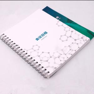 Cheap Varnish Coating Ring Bound Book Printing Custom Color For Promotional wholesale