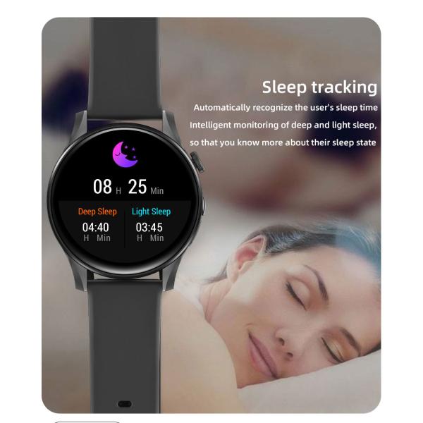 250ma Battery Health Tracker Smart Watch Ble 5.0 Blood Oxygen Monitor Call Alert Function Smart Watch