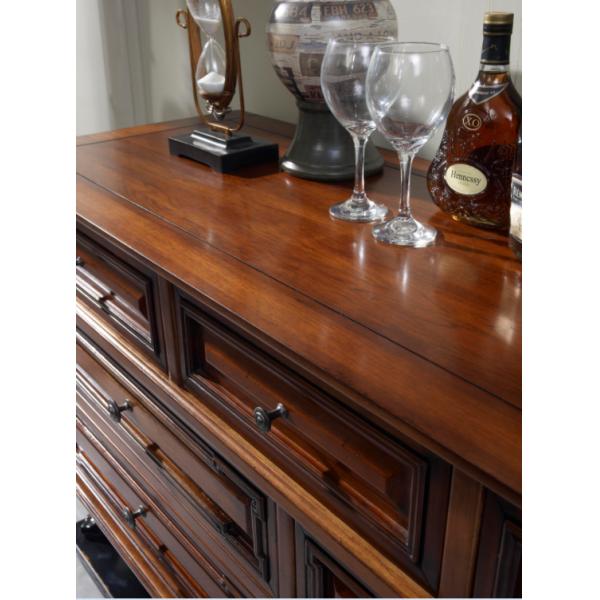 American style dining table and dining chairs, high quality dining room furniture