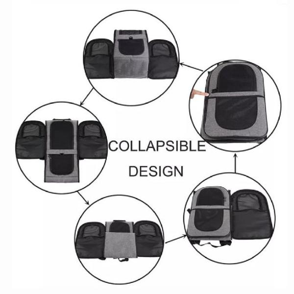 Mesh Breathable Pet Dog Cat Carrier Travel Backpack