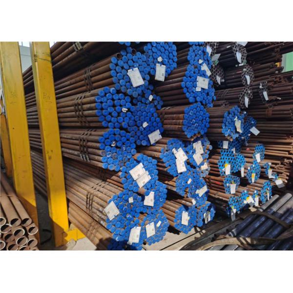 Heat Exchanger Black Steel Seamless Pipe Copper Coated ASTM A106 Standard