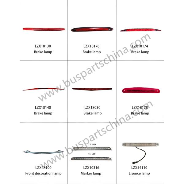 MARCOPOLO G7 Bus Parts Front Fog Lamp lzx8092