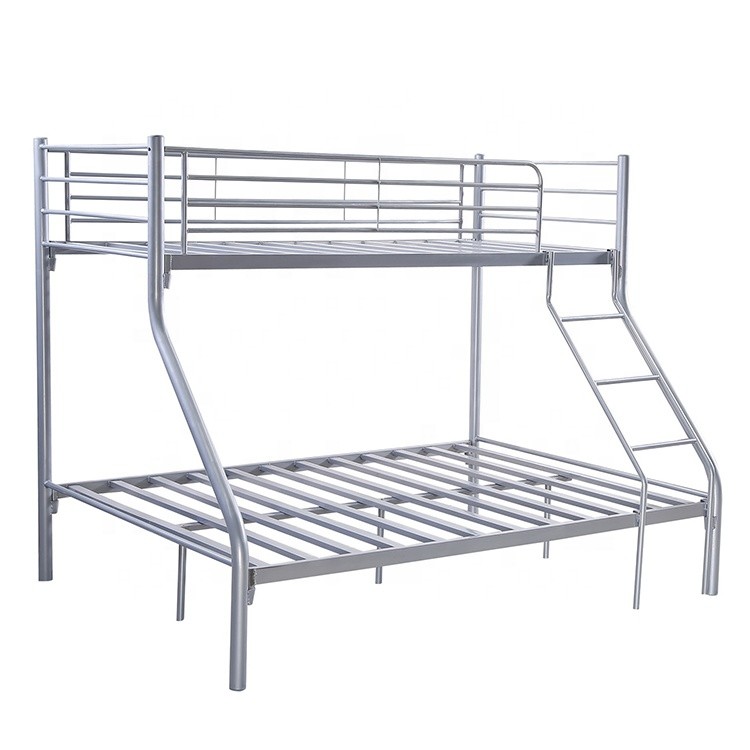 China Army Twin Over Full Metal Bunk Bed Frame on sale