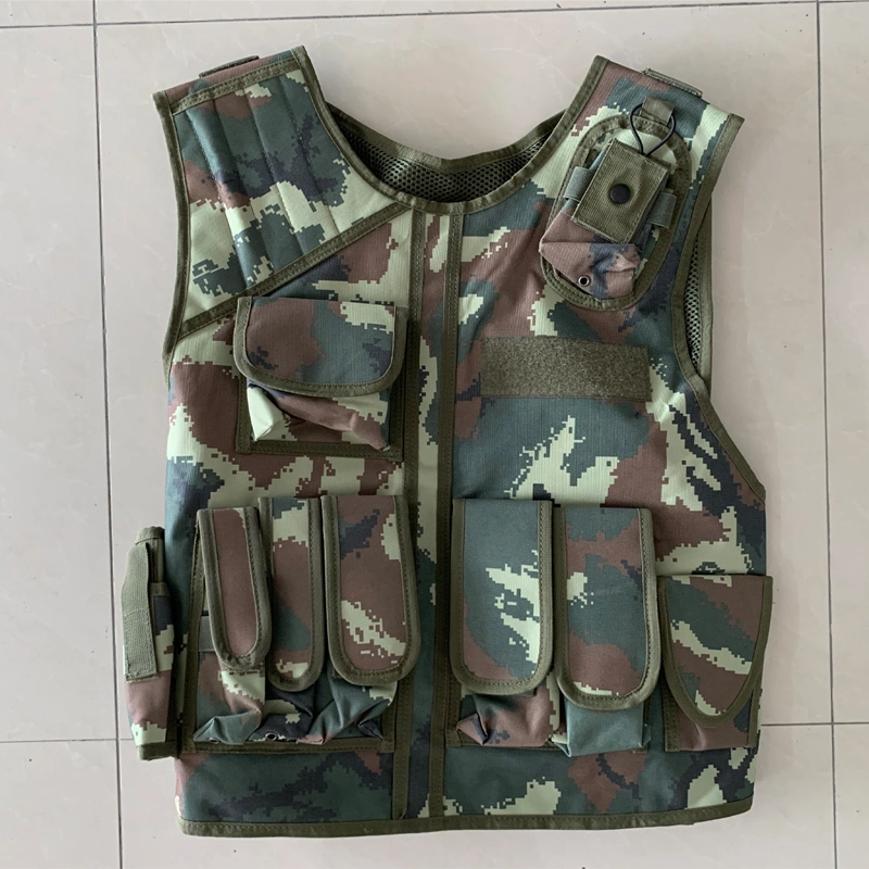 MTV15 Camouflage Black Lightweight Kevlar Concealed Military Tactical Bullet Proof Vest