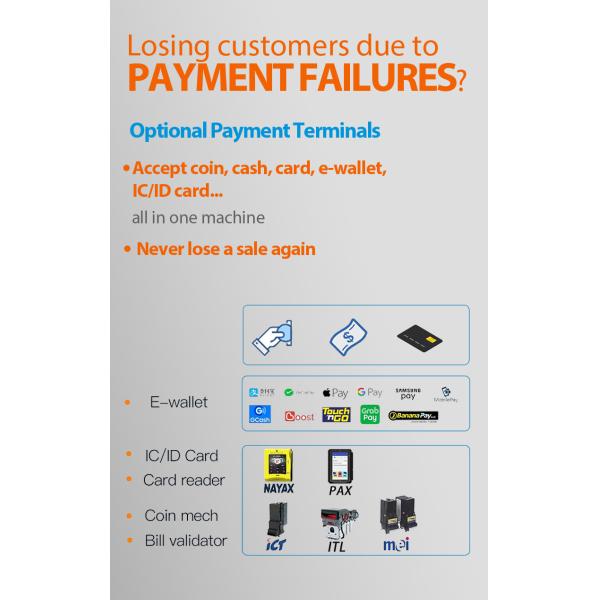 Micron Smart Vending 24/7 Operation Touchscreen Flower Vending Machine for Fresh Bouquets
